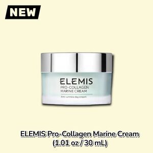 New NWT ELEMIS Pro-Collagen Marine Face Cream Skincare (1.01 oz / 30 mL)